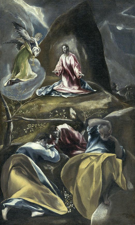 Jésus au jardin des oliviers