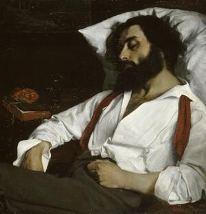009-Carolus-Duran, L'homme endormi