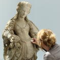 Les Belles du Nord, quatre statues de la fin du Moyen Âge sont exhumées puis restaurées