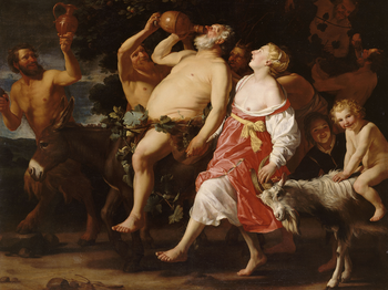 Von Honthorst, Le Triomphe de Silène REDIM