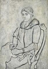PICASSO_olga_au_col_de_fourrure