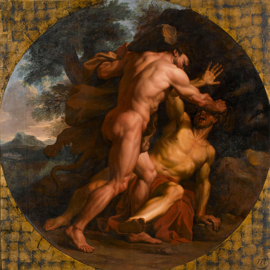 Hercule combattant Acheloüs