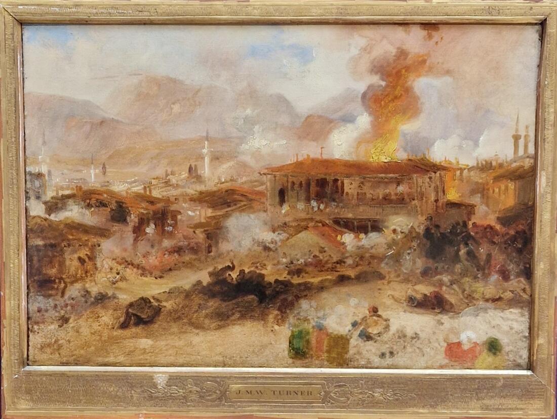 Incendie à Constantinople