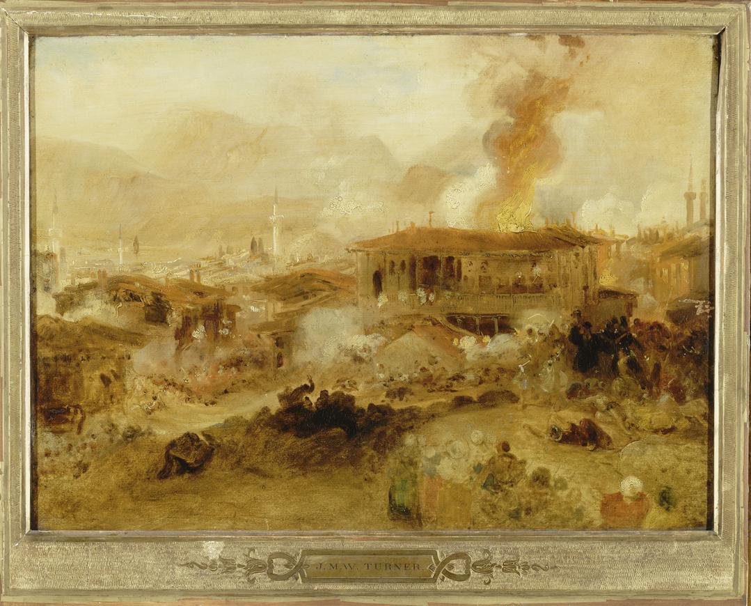 Incendie à Constantinople